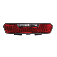 AXA Achterlicht | Juno Battery Auto Off | 2x AAA | Universeel | Rood  LAX00051