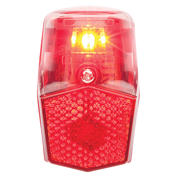 AXA Achterlicht | Run compact | 2x AAA batterijen | Aan/Uit | Rood  LAX00003 - 2
