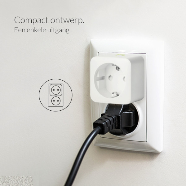 AduroSmart Zigbee Smart Plug met energiemeter | Max. 2300W | Wit  LAD00028 - 4
