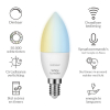 AduroSmart Zigbee smart lamp E14 | Tunable white | 1 stuk | 6,5W | 2200-6500K  LAD00011 - 5