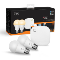 AduroSmart Zigbee starterset E27 | Warm wit  | 2 lampen en 1 bridge  LAD00002