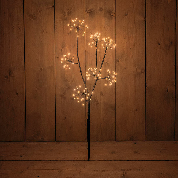 Anna Collection Dandelion op tuinsteker 70 cm | Extra warm wit | 140 lampjes  LCO00324 - 1