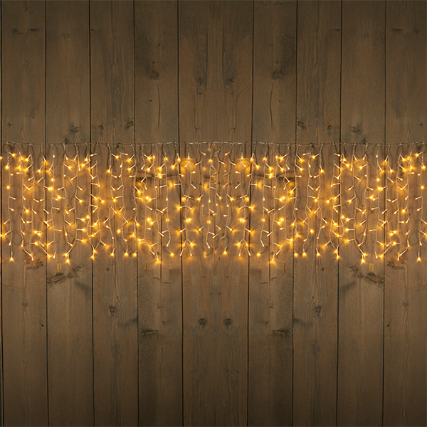 Gordijnverlichting buiten 500 cm x 50 cm | Warm wit | 1000 lampjes LCO00495 - 1