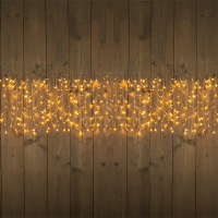 Gordijnverlichting buiten 500 cm x 50 cm | Warm wit | 1000 lampjes LCO00495