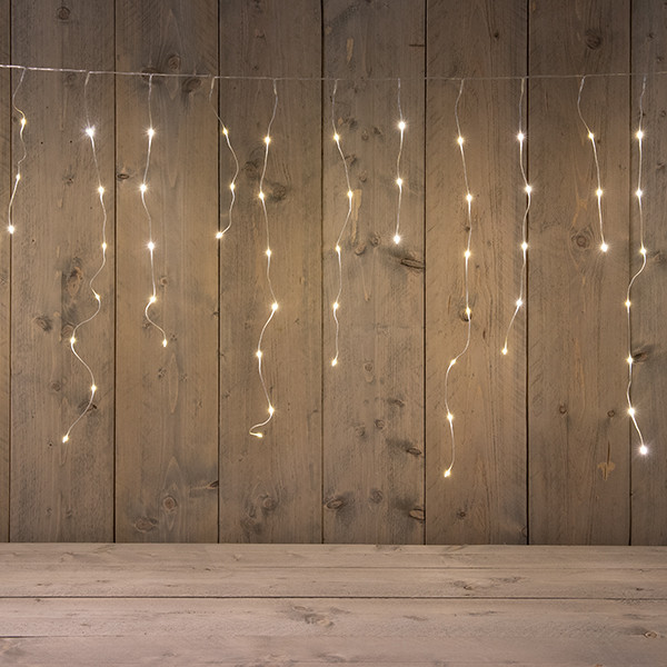 Anna Collection IJspegelverlichting 3,6 meter | Warm wit | Transparante kabel | 180 lampjes  LCO00268 - 1