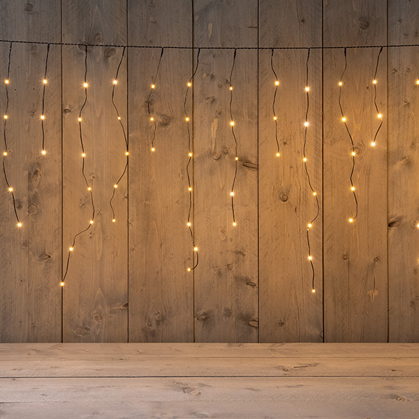 Anna Collection IJspegelverlichting 7,2 meter | Extra warm wit | Zwarte kabel | 360 lampjes  LCO00267 - 1