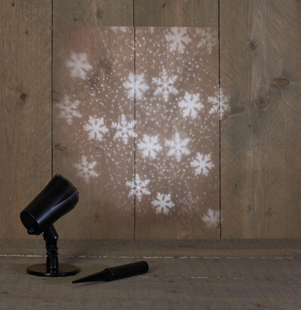 Anna Collection Kerst projector | Sneeuwvlok met sneeuw | Geschikt voor buiten  LCO00099 - 1