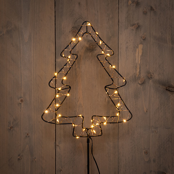 Anna Collection Kerstboom op tuinsteker | 100 cm | 40 leds | Warm wit  LCO00189 - 1