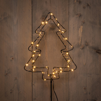 Anna Collection Kerstboom op tuinsteker | 100 cm | 40 leds | Warm wit  LCO00189