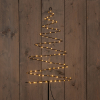 Kerstboom op tuinsteker | 103 cm | 88 leds | Warm wit