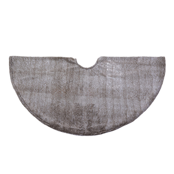 Kerstboomrok | Ø 120 cm | Fluffy Bruin LCO00840 - 1