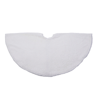Kerstboomrok | Ø 120 cm | Fluffy Wit
