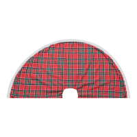 Kerstboomrok | Ø 120 cm | Klassiek | Rood/Groen LCO00846