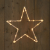 Anna Collection Kerstfiguur ster op batterijen | 40 cm | 18 leds | Warm Wit  LCO00085 - 1