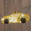 Kersthanger op batterijen | Auto | 14,8 x 7,4 x 6 cm | 2x AAA |  Goud LCO00722 - 1