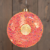 Kersthanger op batterijen | Donut | 15 x 5,4 x 16 cm | 2x AAA |  Roze LCO00721 - 1
