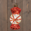 Kersthanger op batterijen | Snoepje | 7,5 x 5,5 x 16 cm | 2x AAA | Rood/Wit LCO00709 - 1