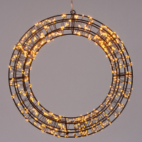 Anna Collection Kerstkrans Ø 36 cm | 800 lampjes | Warm Wit  LCO00079
