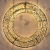 Kerstkrans Ø 36 cm | Luxury Color | 1200 lampjes | Flash effect | Zwart LCO00782 - 1