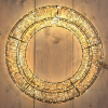 Kerstkrans Ø 48 cm | Luxury Color | 1400 lampjes | Flash effect | Zwart LCO00783 - 1
