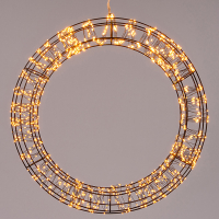 Anna Collection Kerstkrans Ø 56 cm | 1200 lampjes | Warm Wit  LCO00080