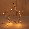 Kerstster 3D | 42 cm | 46 leds | Warm Wit