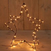 Anna Collection Kerstster 3D | 51 cm | 60 leds | Warm Wit  LCO00067