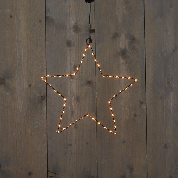 Anna Collection Kerstster hangend op batterijen | 30 cm | 50 leds | Extra Warm Wit  LCO00081 - 1