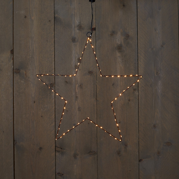 Anna Collection Kerstster hangend op batterijen | 40 cm | Extra Warm Wit | 70 lampjes  LCO00082 - 1