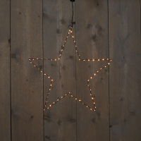 Anna Collection Kerstster hangend op batterijen | 40 cm | Extra Warm Wit | 70 lampjes  LCO00082