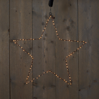Anna Collection Kerstster hangend op batterijen | 50 cm | Extra Warm Wit | 100 lampjes  LCO00083
