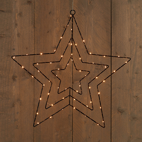 Anna Collection Kerstster hangend op batterijen | 56 cm | 60 leds | Warm Wit  LCO00092 - 1