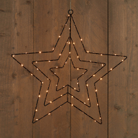 Anna Collection Kerstster hangend op batterijen | 56 cm | 60 leds | Warm Wit  LCO00092
