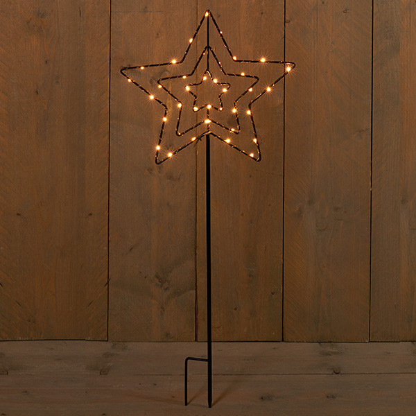 Anna Collection Kerstster op tuinsteker | 34 cm | 38 leds | Warm Wit  LCO00090 - 1