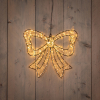 Kerststrik met verlichting | 38 x 34 cm | Extra warm wit met flash effect | 278 lampjes LCO00806 - 1