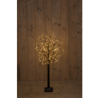 Anna Collection LED Kerstboom 120 cm | Eikenboom | Extra warm wit | 360 lampjes | Geschikt voor buiten  LCO00478