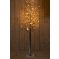 Anna Collection LED Kerstboom 200 cm | Berk met sneeuw | Extra warm wit | 204 lampjes | Geschikt voor buiten  LCO00476