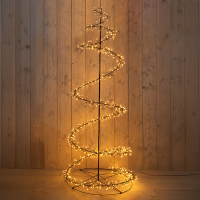 Anna Collection LED Kerstboom 210 cm | Clusterverlichting | Extra warm wit | 960 lampjes | Geschikt voor buiten  LCO00314