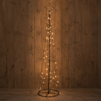 Anna Collection LED Kerstboom 240 cm | 140 leds | Geschikt voor buiten | Extra Warm Wit  LCO00300