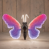 LED Vlinder | Bewegende vleugels | Spanwijdte 40 cm | Multicolor | Meerkleurig LCO00688 - 1