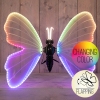 LED Vlinder | Bewegende vleugels | Spanwijdte 80 cm | Warm wit | Meerkleurig LCO00698 - 1
