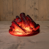 Anna Collection Led haard | Vlameffect | 28 x 12 cm | Geschikt voor buiten  LCO00340