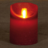 Led kaars 7,5 x 10 cm | Bordeaux | Bewegende vlam LCO00878 - 1
