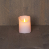 Led kaars 7,5 x 10 cm | Wit | Bewegende vlam