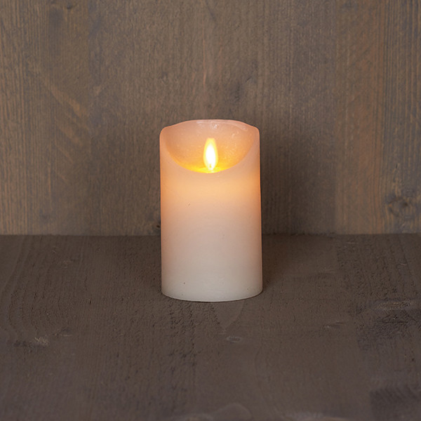 Anna Collection Led kaars 7,5 x 12,5 cm | Ivoor | Bewegende vlam  LCO00217 - 1