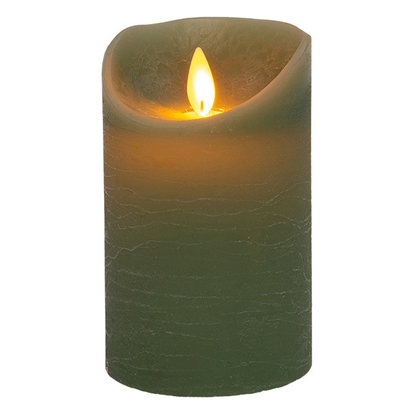 Anna Collection Led kaars 7,5 x 12,5 cm | Jade Groen | Bewegende vlam  LCO00225 - 1