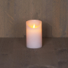 Led kaars 7,5 x 12,5 cm | Wit | Bewegende vlam