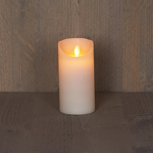 Anna Collection Led kaars 7,5 x 15 cm | Ivoor | Bewegende vlam  LCO00218 - 1