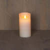 Led kaars 7,5 x 15 cm | Ivoor | Bewegende vlam