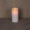 Led kaars 7,5 x 15 cm | Wit | Bewegende vlam